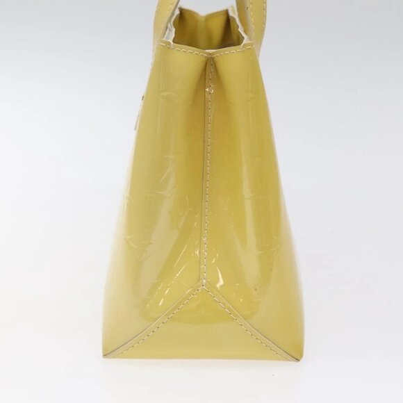 LOUIS VUITTON Monogram Vernis Wilshire PM Hand Bag Broncorail - Picture 4 of 15